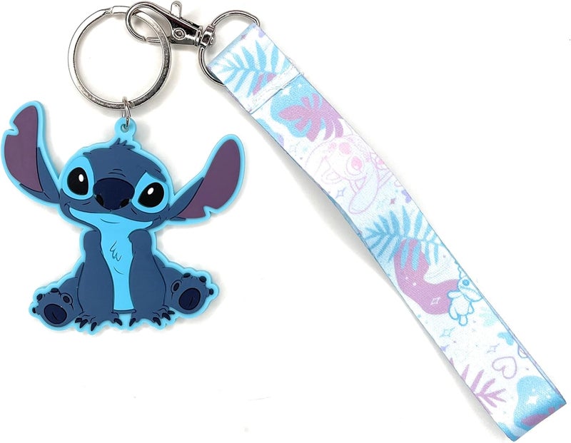Stitch Wrist Lanyard Keychain